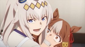 Счастливой тяночке подогнали новые подковы) "Девушки-пони: Серая Золушка"