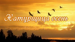 Натурщица осень. Клип, стихи Людмилы Ураевой. Музыка, аранжировка, поёт: Евгений Варшавский