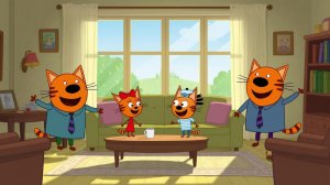 Три Кота - Мультик для детей / ТРИ КОТА На кухне