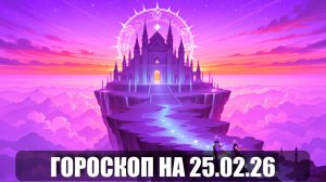Гороскоп на 25 февраля 2026