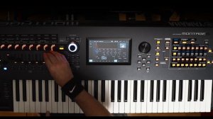 Yamaha mod-x Yamaha montage Как начать работу с движком FM-X рус