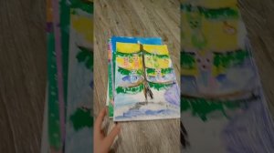 обзор на рисунке моей сестри чек