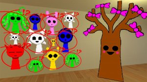 Спрунки Дерево С Другой Частью хочет вернуть Своих друзей и просит Меня о помощи