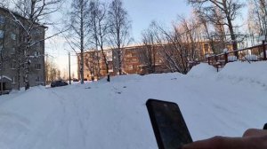 Прогулка по Архангельску. Тропинками вдоль Ленинградского. Краснофлотский. 19.02.2026