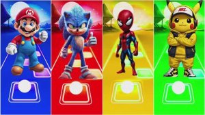 МУЛЬТИКИ В ТАНЦЕ: МАРИО, СОНИК, ПАУЧОК И ПИКАЧУ ЖГУТ ПОД EDM!