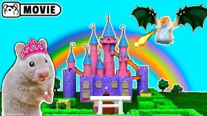Хомяк спасает принцессу из замка колдуна 🧙 Хомяк Хомура
