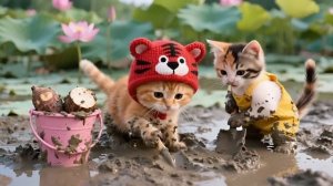 Муравьи украли конфеты у наших котят! 😭 Но Мамина Любовь приготовила Самый Сладкий Сюрприз! 🍬