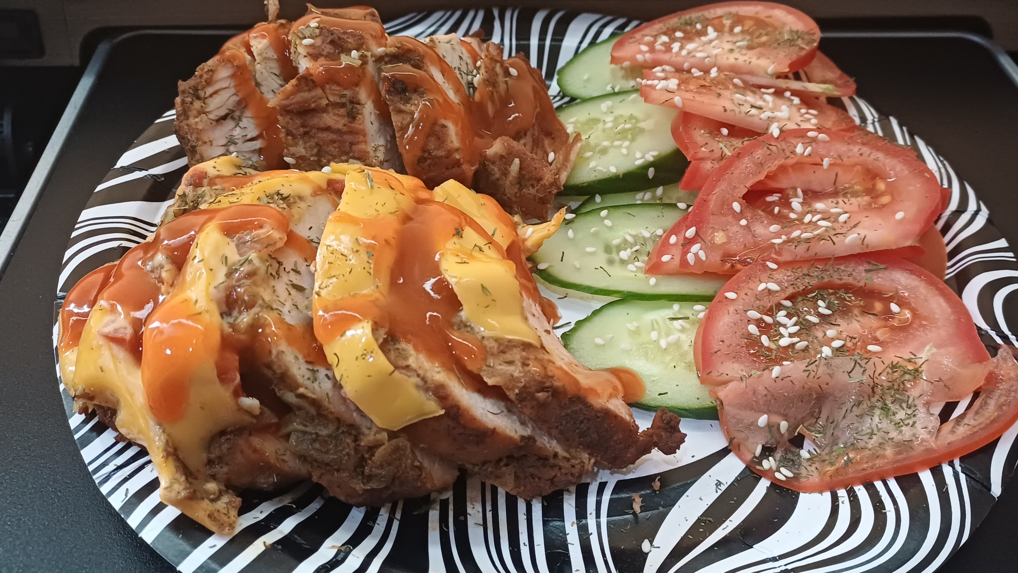 грудка в духовке