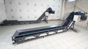 L-образные конвейеры сепараторы литников от деталей. 1017, 1018