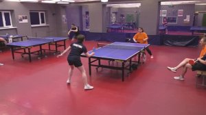 5..6 Сергеев/Ланцетова (1149) - Чирков/Нельсон (1382) 08.02 турнир МИКСТ 31 очко настольный теннис