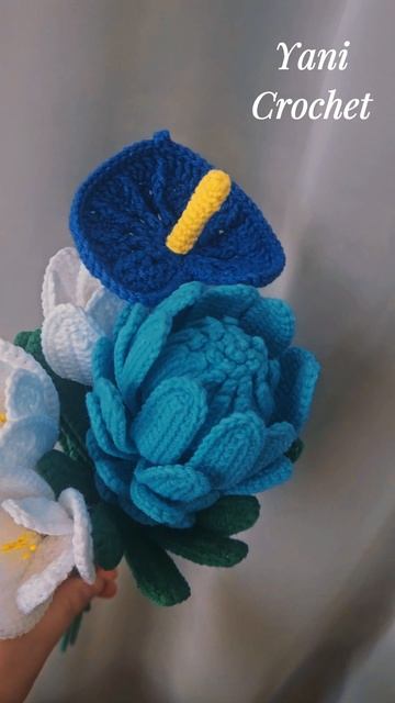 Букет вязаный Букет вязаный