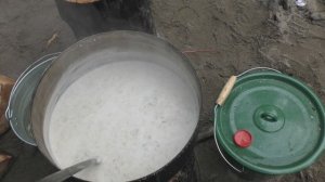 Экспедиция. Устье Оконона . Готовимся к отплытию