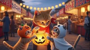 Незабываемая ночь Хэллоуина с МиуМиу и Нуриком Кошачья жизнь МиуМиу