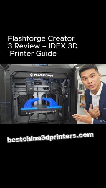 Flashforge Creator 3 Review – IDEX 3D Printer Guid смотреть онлайн