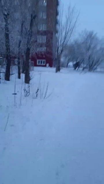 Зимний вид на улице часть 2 смотреть онлайн