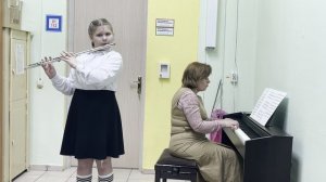 Тельнова Анастасия, группа А - 9 лет, флейта МБУ ДО ДШИ №1