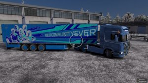 ДОСТАВКА ГРУЗОВ В СУРОВЫЙ ЗИМНИЙ ПЕРИОД В EURO TRUCK SIMULATOR 2 4K ПО СНЕЖНЫМ ЗИМНИМ ЗАНОСАМ СТРИМ