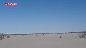 ПЕПЕЛ ШИВЕЛУЧА ПОКРЫЛ СНЕГ В ОКРУГЕ•БЕЗ КОММЕНТАРИЕВ