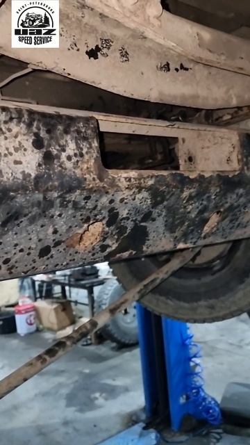 УАЗ СГР Буханка - Обслуживание лебедки