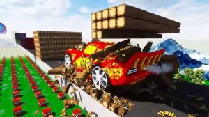 Тестирование длинных машин против Молнии Маквин