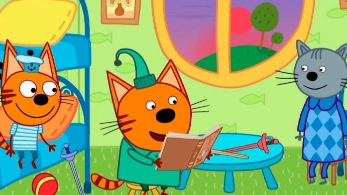 Три Кота | Сборник Приключений| Три Кота Мультик | Мультики для детей | Три Кота смотреть онлайн