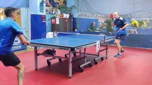 Настольный теннис.Классическая защита