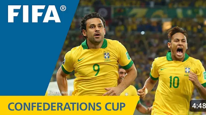 Бразилия - Испания. Обзор матча. Кубок конфедерации смотреть онлайн