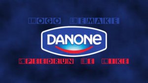 Danone Logo Remake Speedrun Be Like By ⁨@SLNMediaGroup⁩