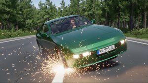 BeamNG Drive - Аварии с потерей управления