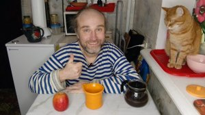 завтрак с Рыжулей. 2 день поста. ослаб, но держусь. мукбанг. обжор. еда на камеру. диета. шизофрения