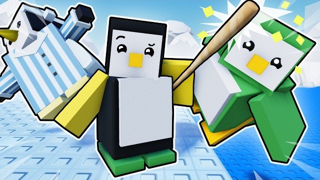 Нокаут, но у пингвина есть бита! Анимация смотреть онлайн