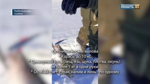 Зимняя рыбалка: какие штрафы грозят курганцам за лов в неположенных местах и зачем нужна линейка