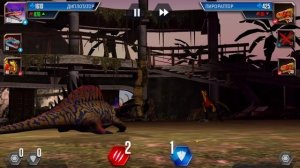 Играем в игру Jurassic World:The Game. “СХВАТКА РЕДКИХ”