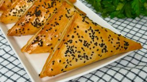 Хрустящие конвертики с нежным фаршем — пальчики оближешь!