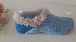 Следки анатомические на двух спицах. // МК //