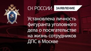 Установлена личность фигуранта уголовного дела о посягательстве на жизнь сотрудников ДПС в Москве