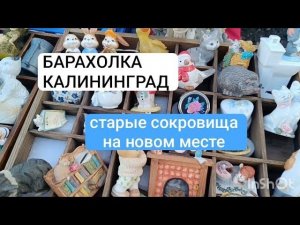 Снова на БАРАХОЛКУ КАЛИНИНГРАДА: обзор винтажа, копанина, много интересного! Ноябрь 2025