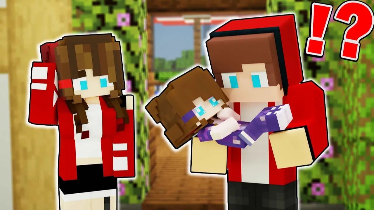 Семья Джей Джей. Майнкрафт Мультик смотреть онлайн