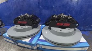 Установка спортивной тормозной системы SS, на Cadillac Escalade 4Gen