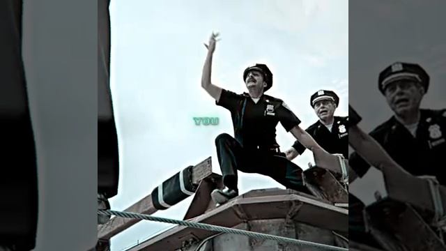 This man walks a tightrope between skyscrapers hundreds of meters high The Walk 2015 edit [get.gt]