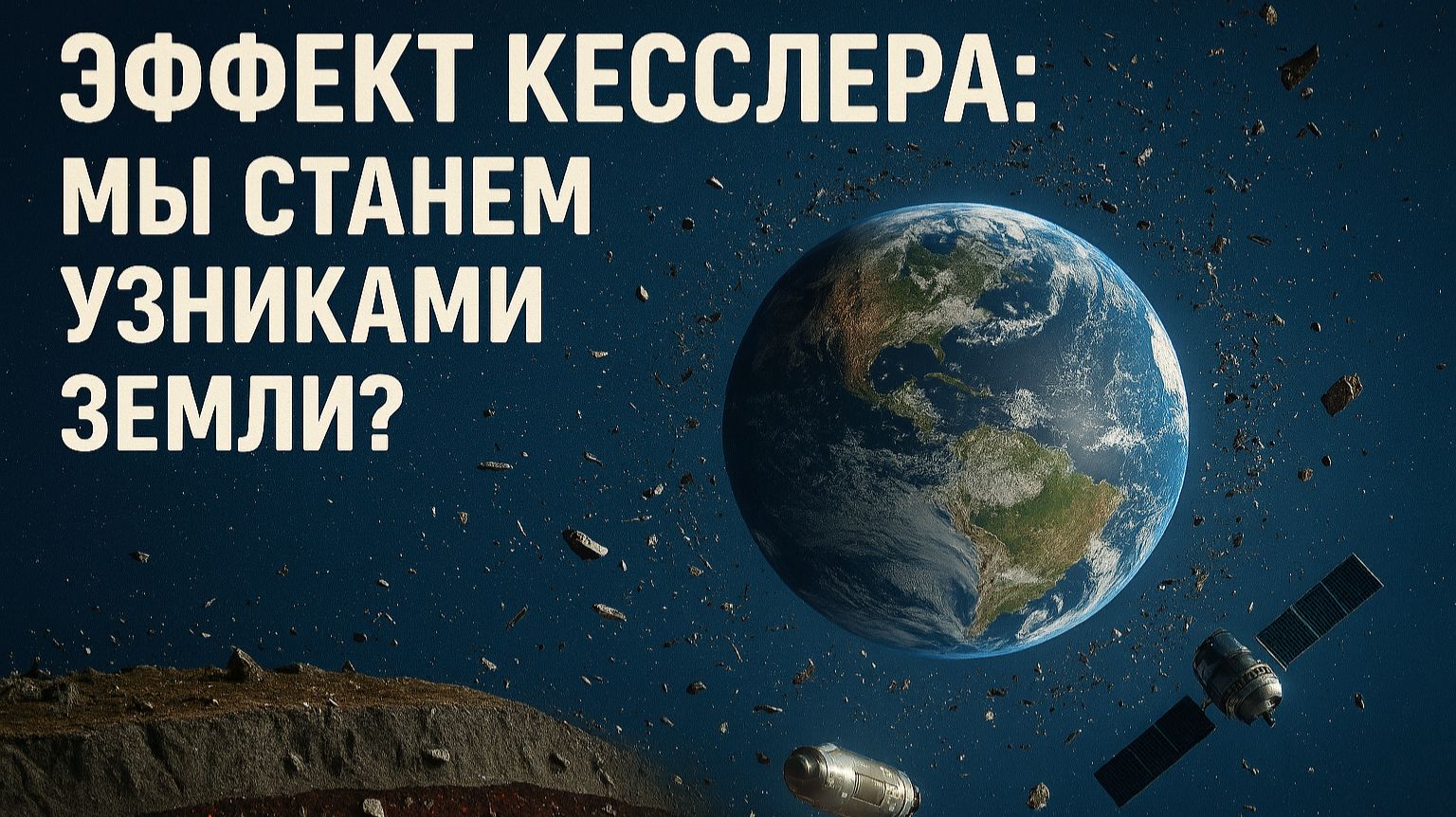 Эффект Кесслера: Мы станем узниками Земли?