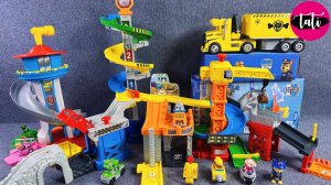 Играем в игрушки из мультика Щенячий енячий патруль. Мультфильм для детей. ASMR АСМР