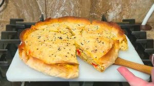 Вкусный завтрак - рецепт из лаваша.