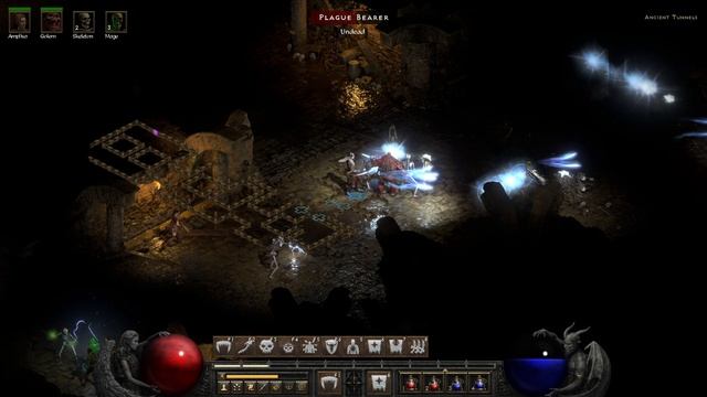 Diablo II: Resurrected. Некромант. Часть 5. Arcane Sanctuary.
