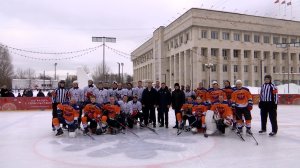 Хоккей в честь Дня защитника Отечества