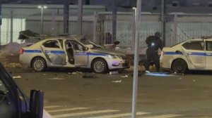 Обстановка на месте взрыва у Савеловского вокзала в Москве