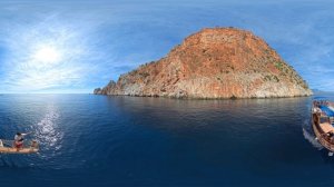 Виртуальное путешествие вокруг крепости Калия Алания на 360