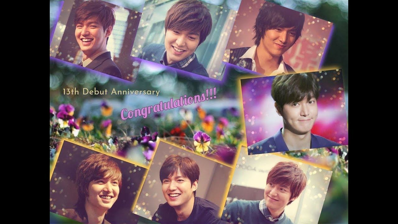 Lee Min Ho Happy 13th Debut Anniversary cr. leeminhosha смотреть онлайн