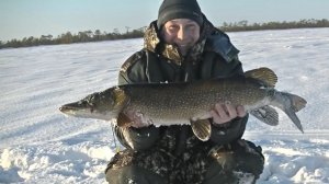 Зимняя рыбалка с Ночёвкой! Ловим Огромных Щук на Живца! Три дня и две ночи на озере!