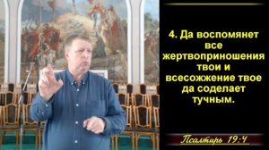 Молитвенная победа в Господе. Псалом 19